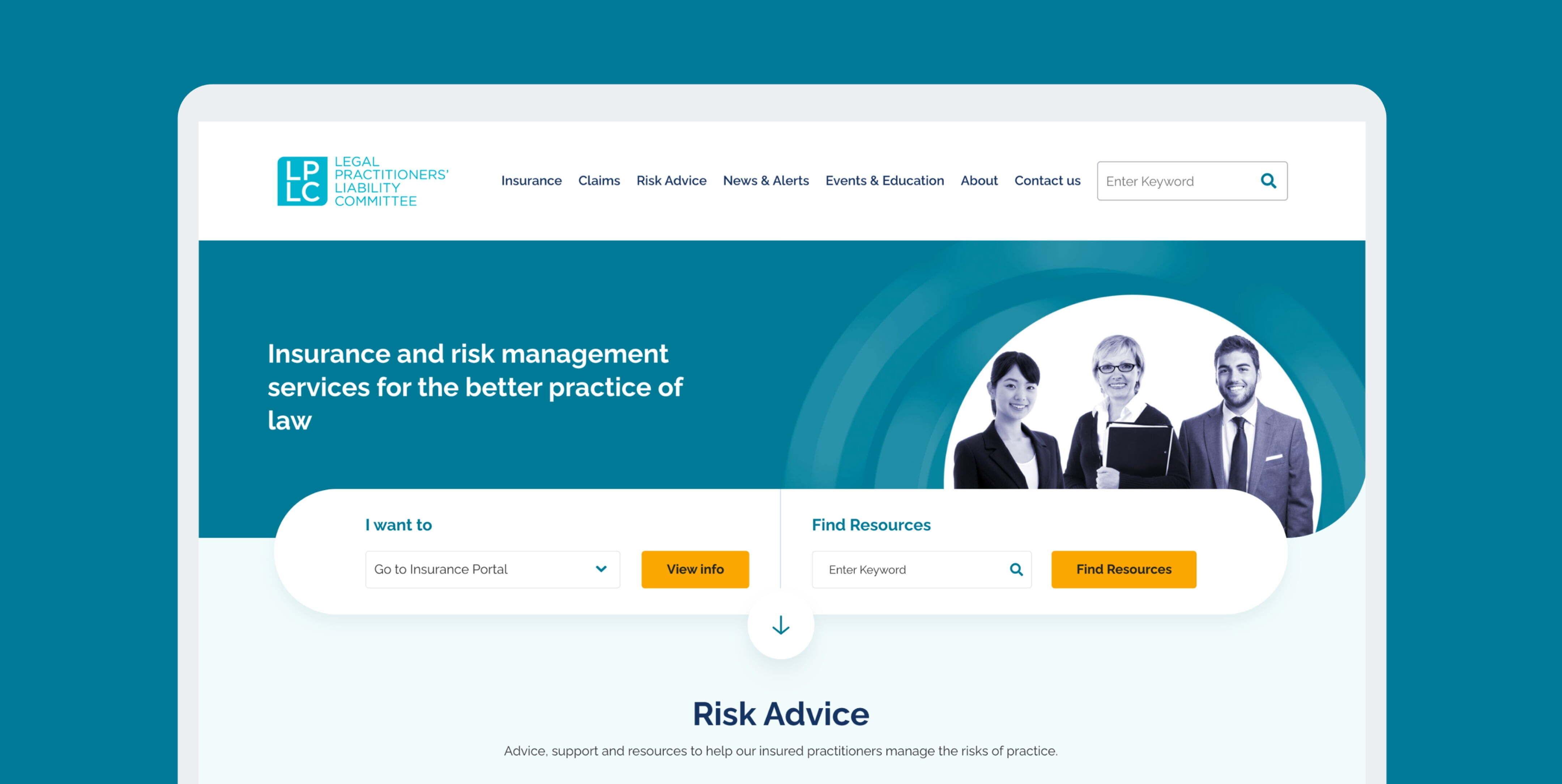 Legal Practitioners Liability Committee project home page